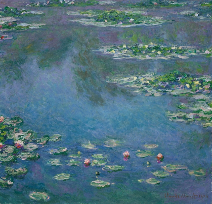 Claude Monet Water Lilies painting for calm and focus - HealthyKnots