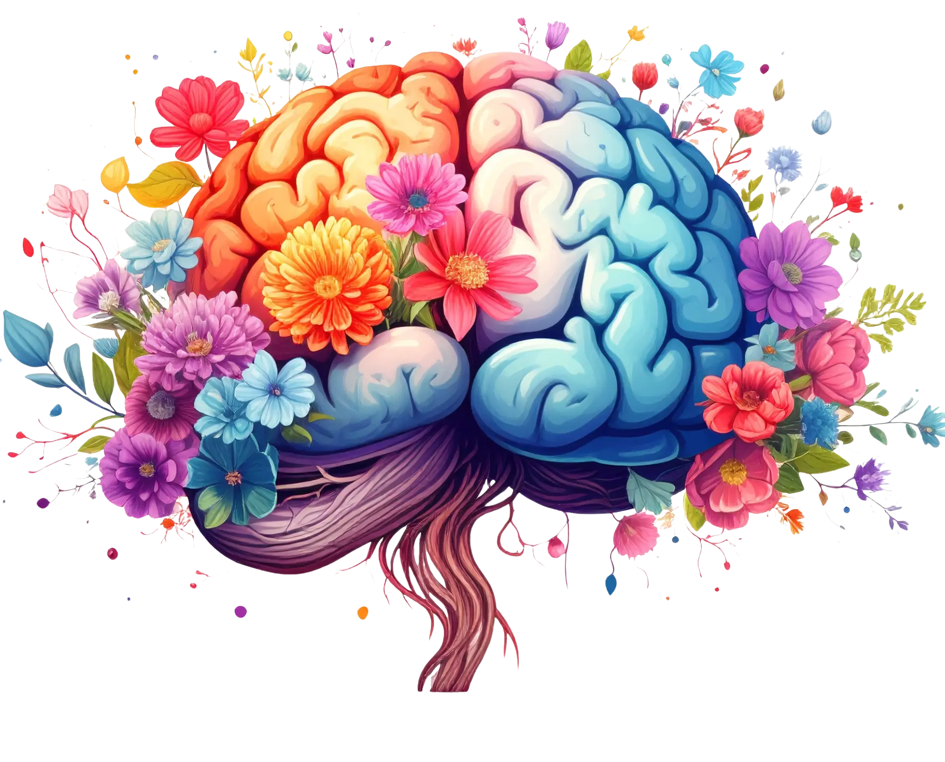 Mental Wellness Brain