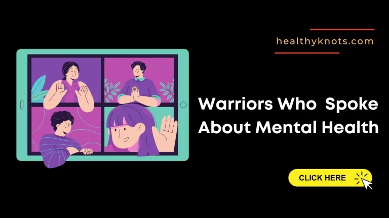 NYD| Warriors Who Spoke About Mental Health
