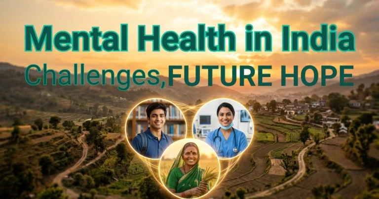 Mental Health in India: Current Situation, Challenges & Future Hope