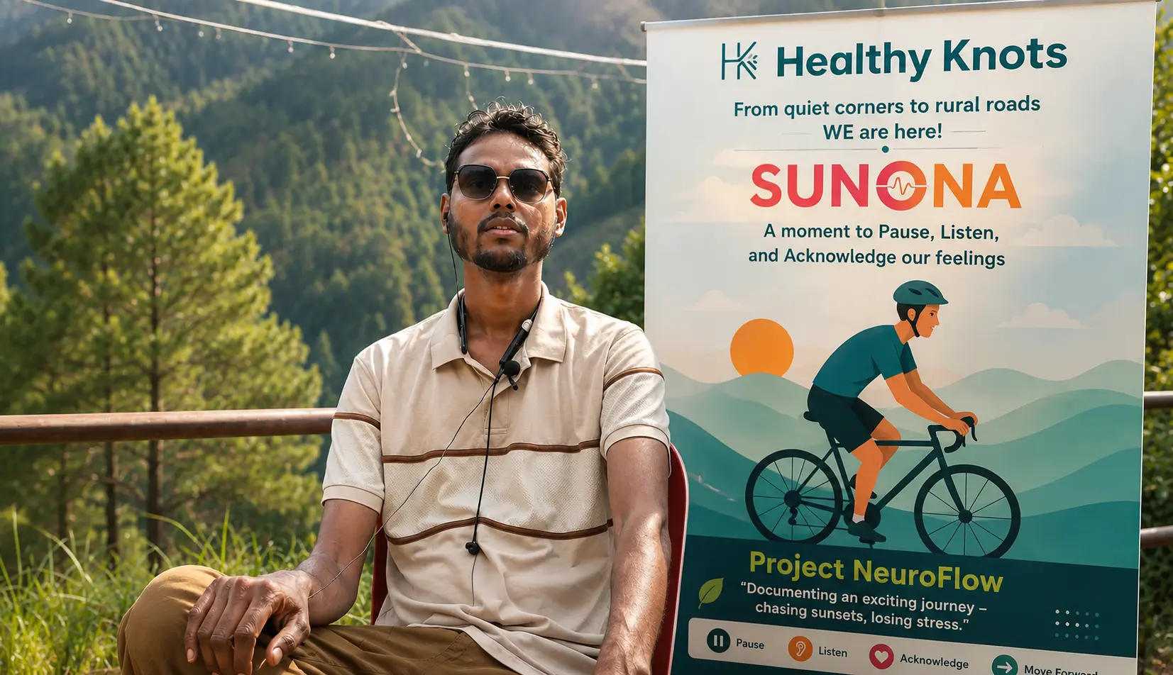 Santosh Kumar, Founder of Healthy Knots